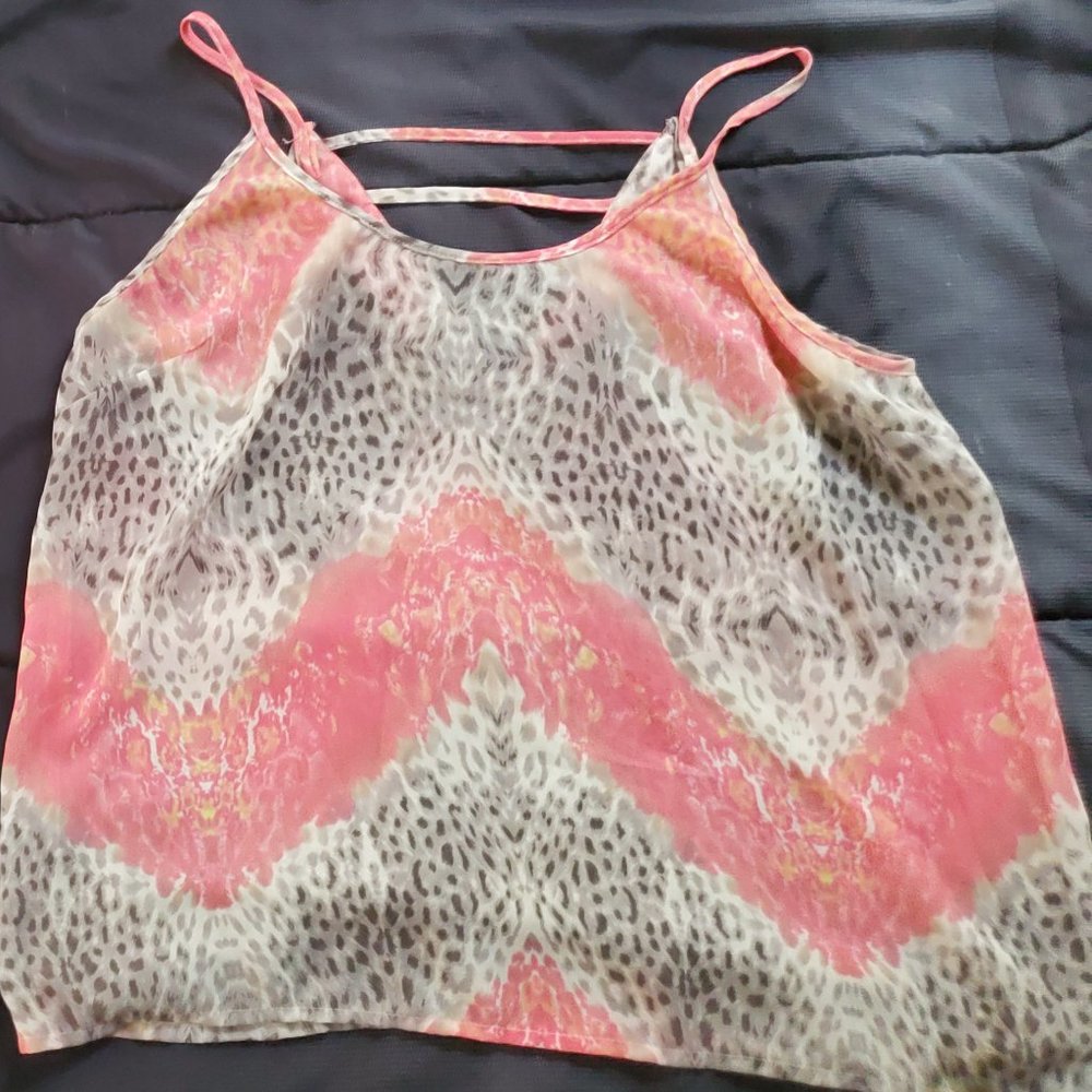 small sheer tank Vanity